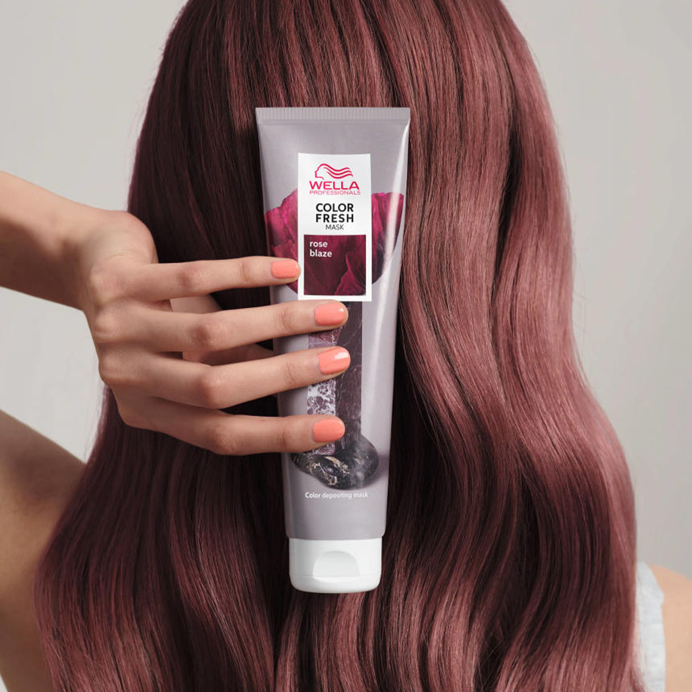 WELLA Color Fresh Mask Rose Blaze